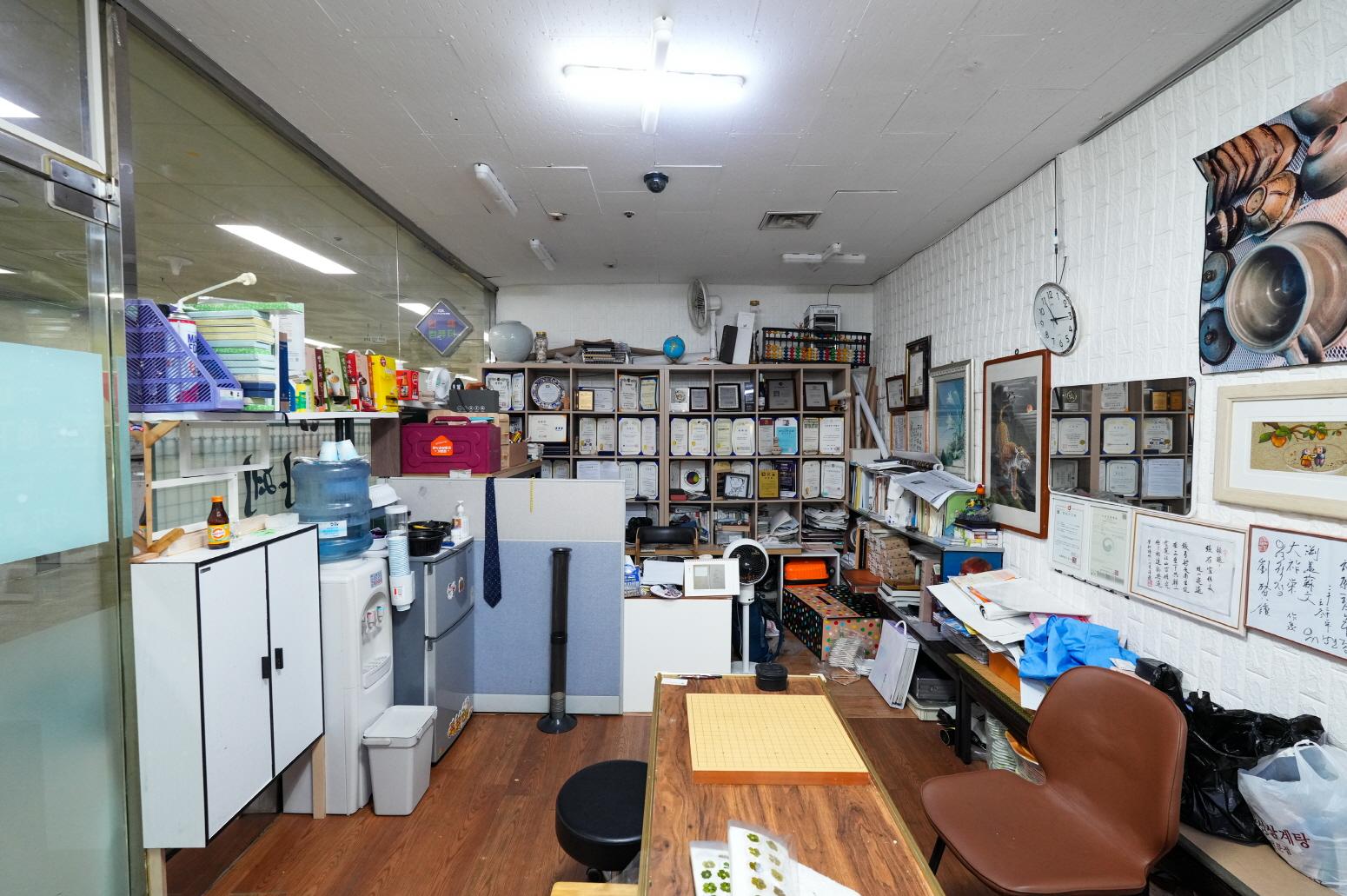 흙 바둑카페 내부1