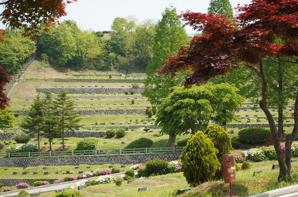 서울시립묘지 전경